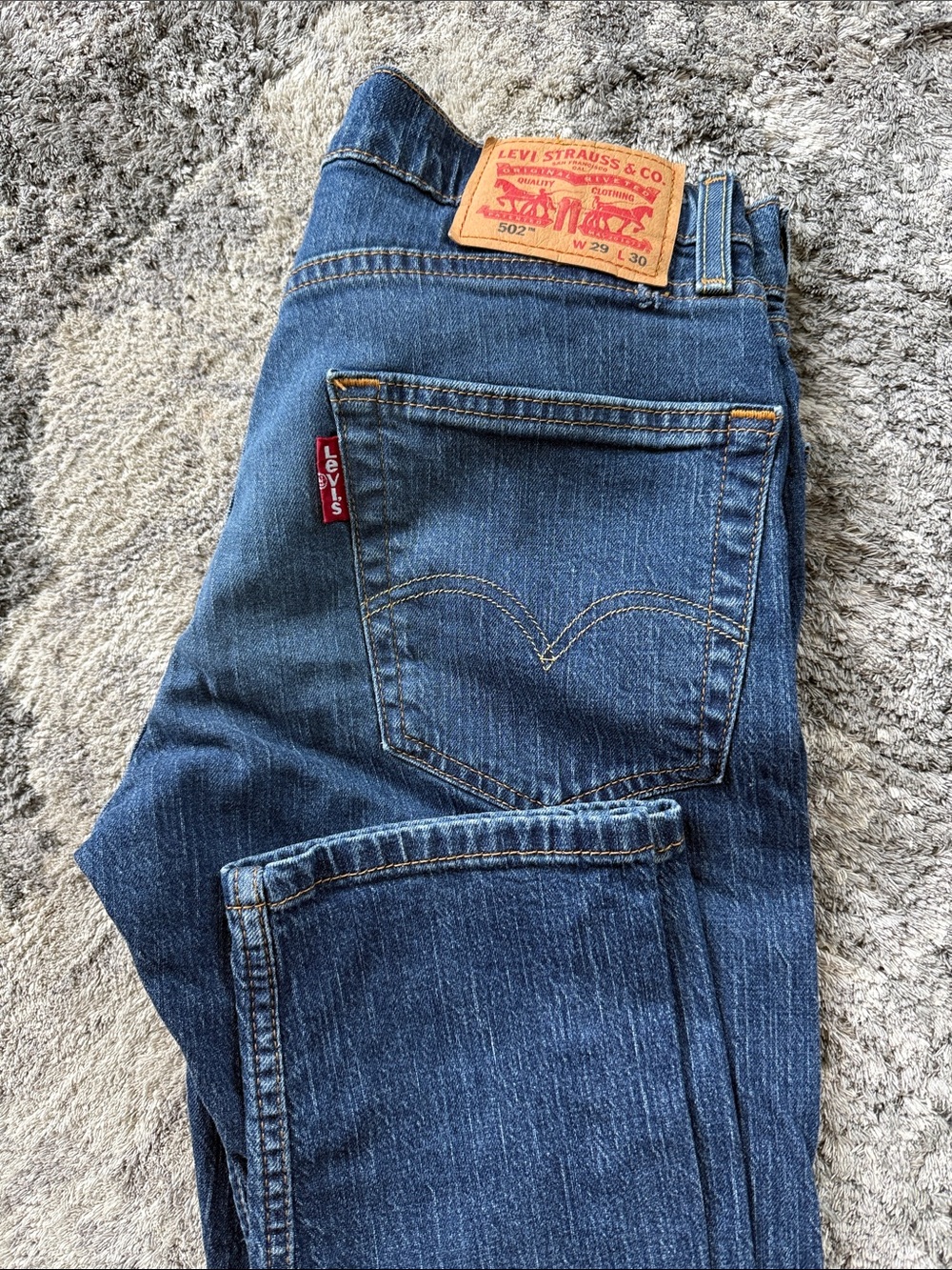 Levi’s skinny straight 502 29x30 - Picture 1 of 1
